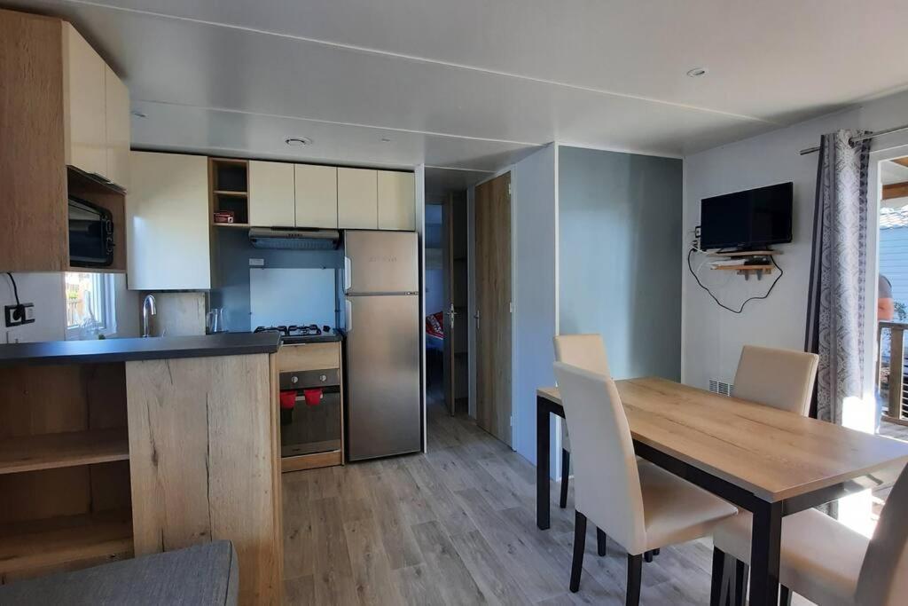 Mobil-Home Loic Camping Les Dunes De Contis سان جوليان-أون-بورن المظهر الخارجي الصورة