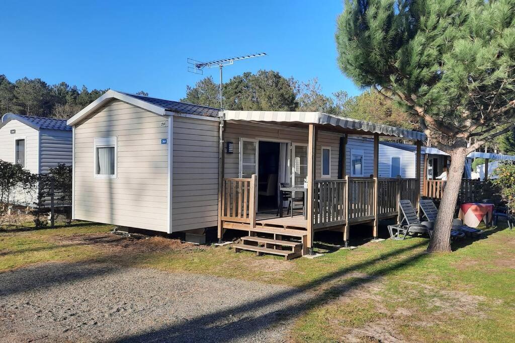Mobil-Home Loic Camping Les Dunes De Contis سان جوليان-أون-بورن المظهر الخارجي الصورة